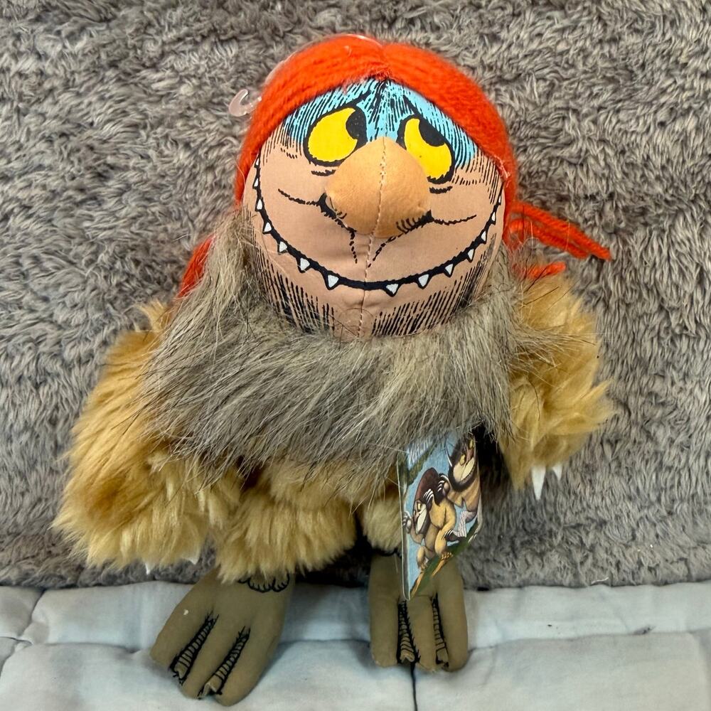 NWT Crocodile Creek Where The Wild Things Are Sipi Plush Toy Doll Stuffed Animal